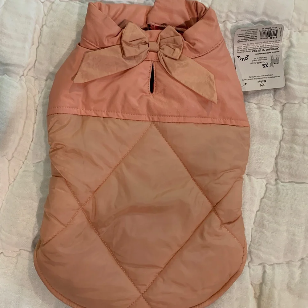 NWT Dog Coat, size XS